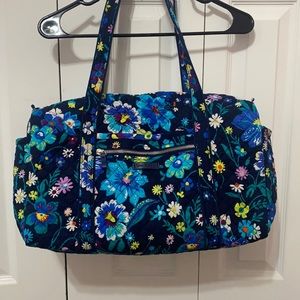 Vera Bradley Moonlight Garden Meadow Small Duffel